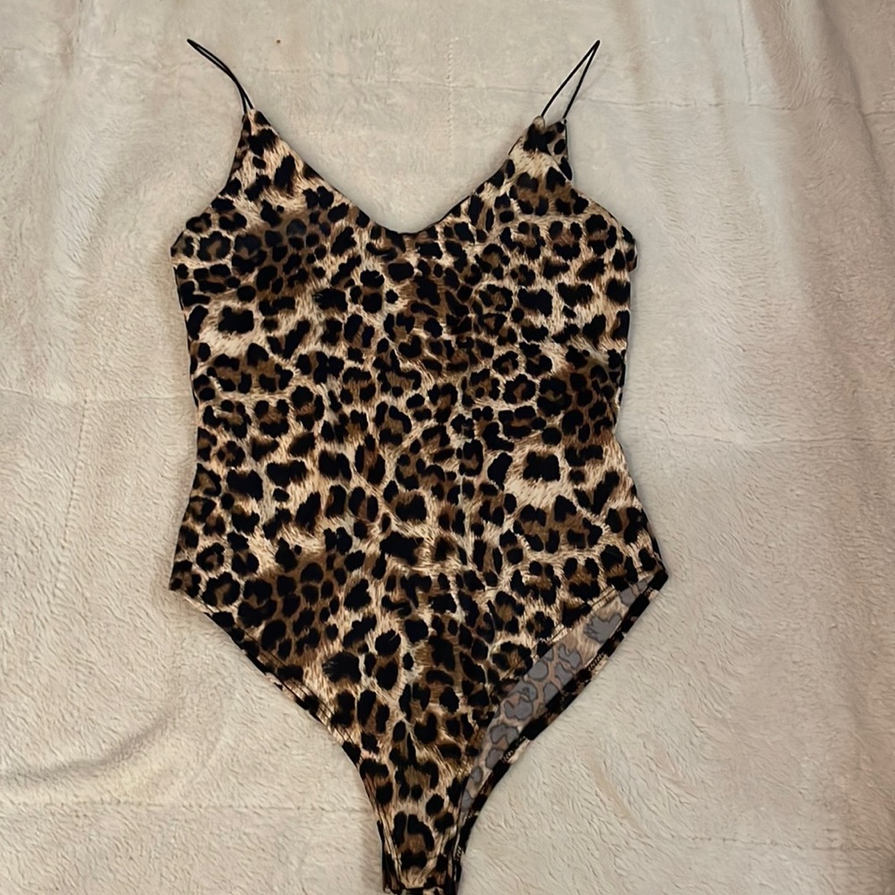 Cheetah print bodysuit